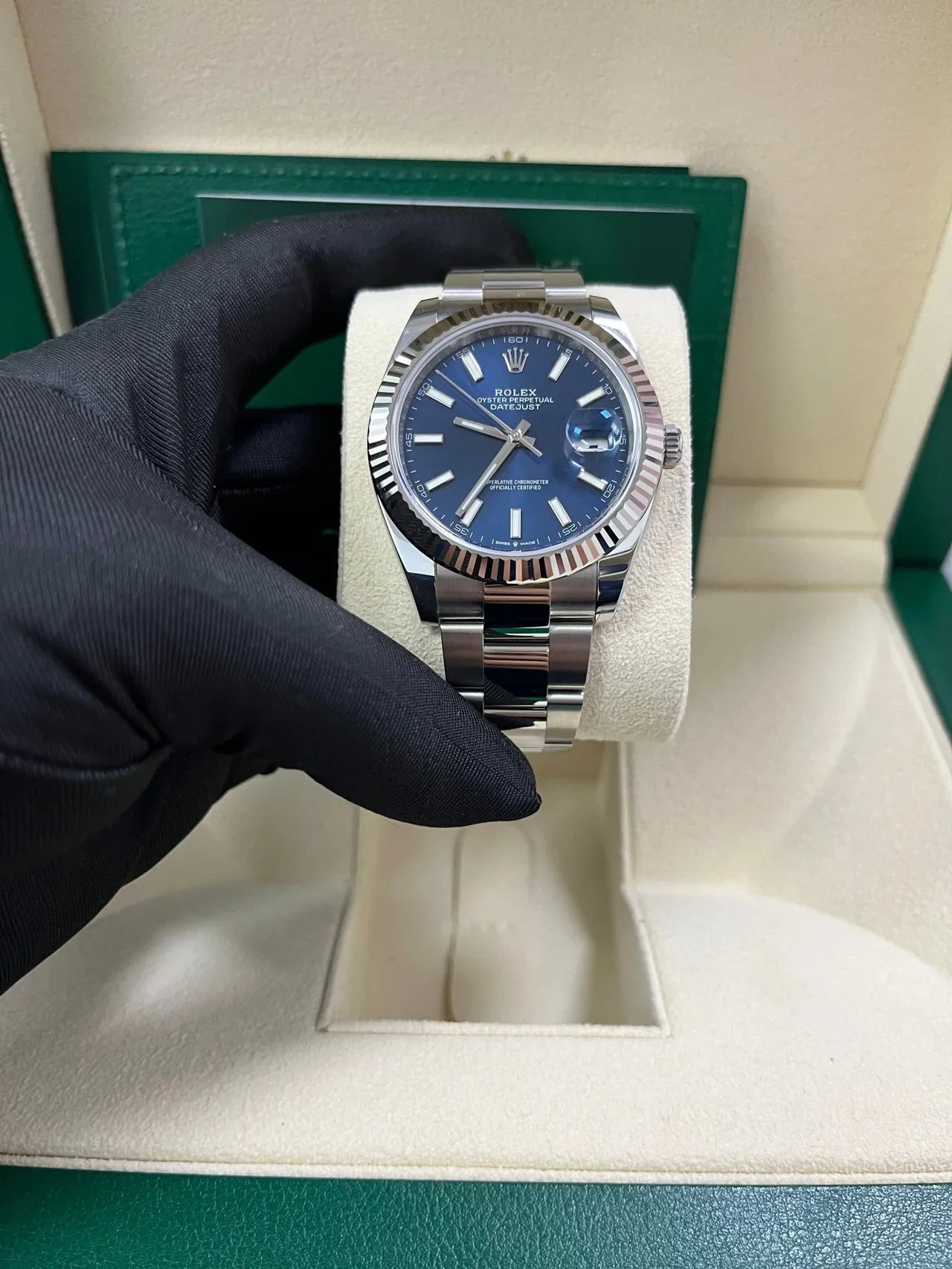 Datejust 41 mm Blu