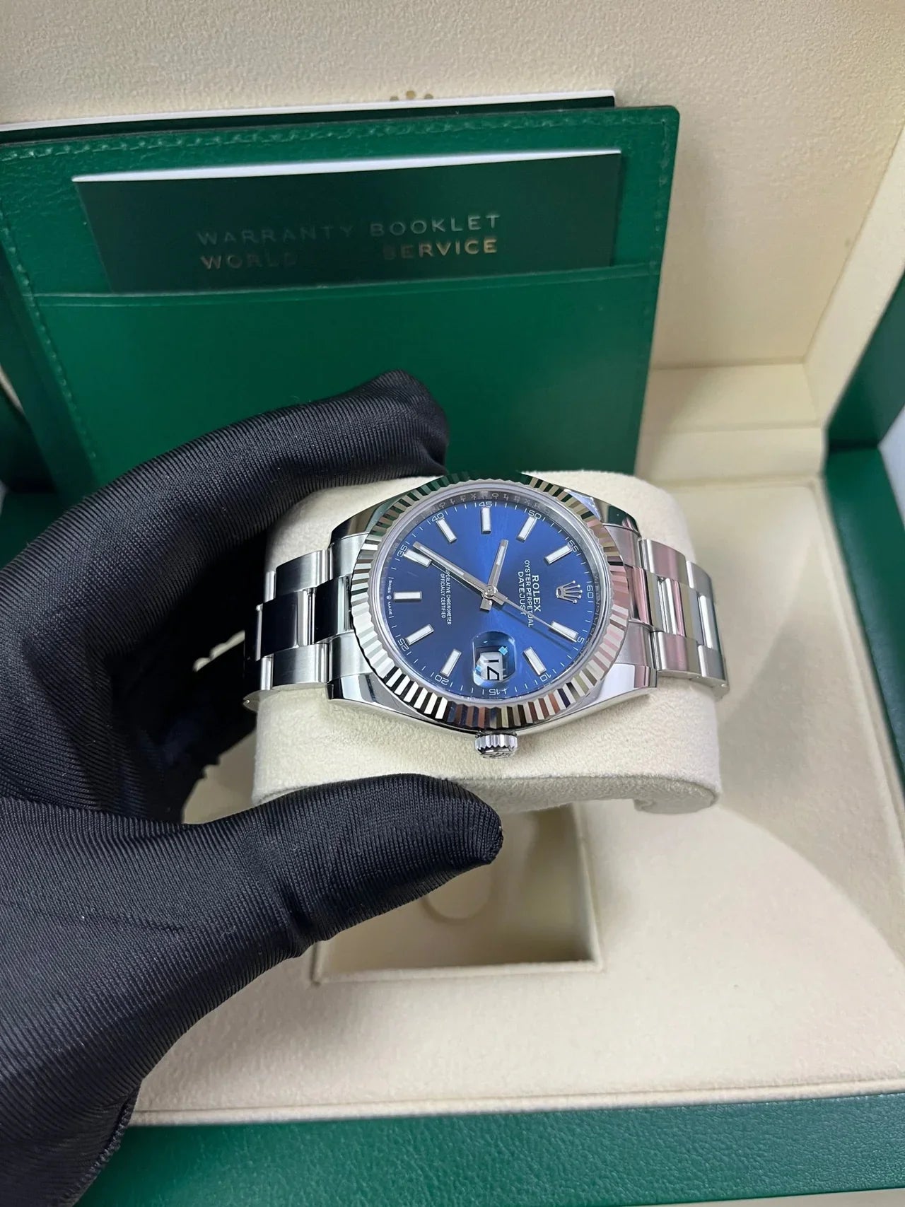 Datejust 41 mm Blu