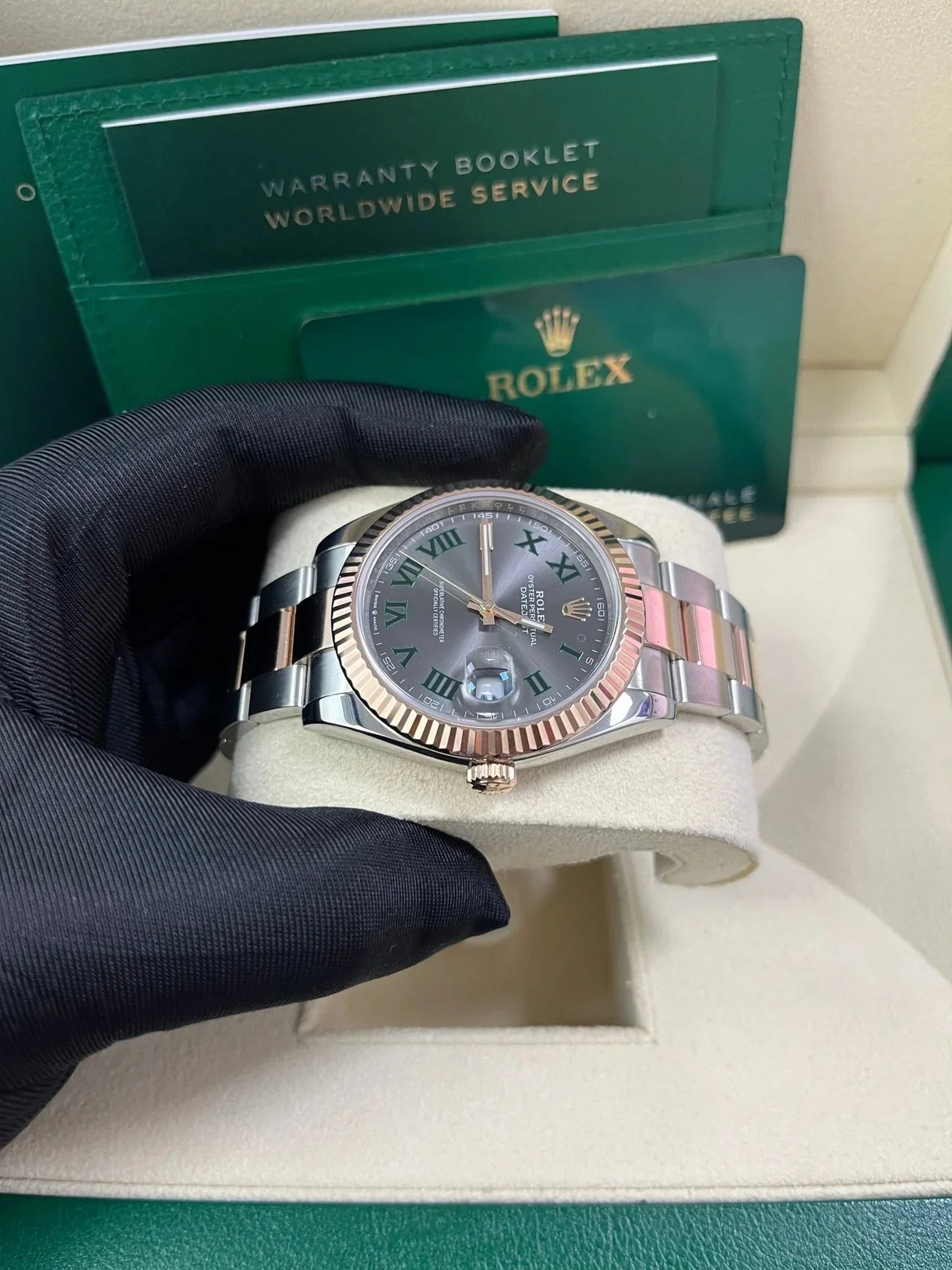 Datejust 41 mm Wimbledon