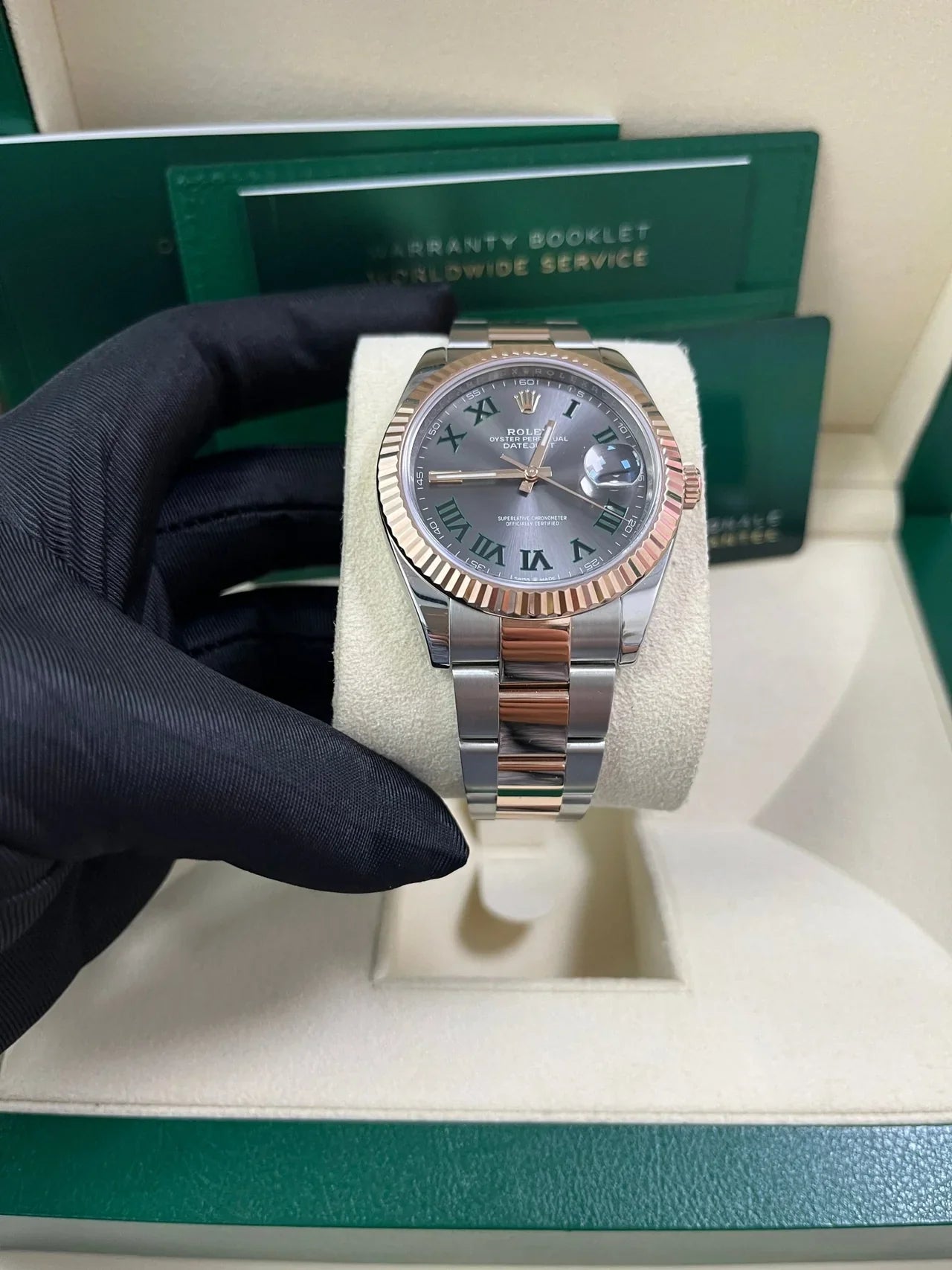 Datejust 41 mm Wimbledon