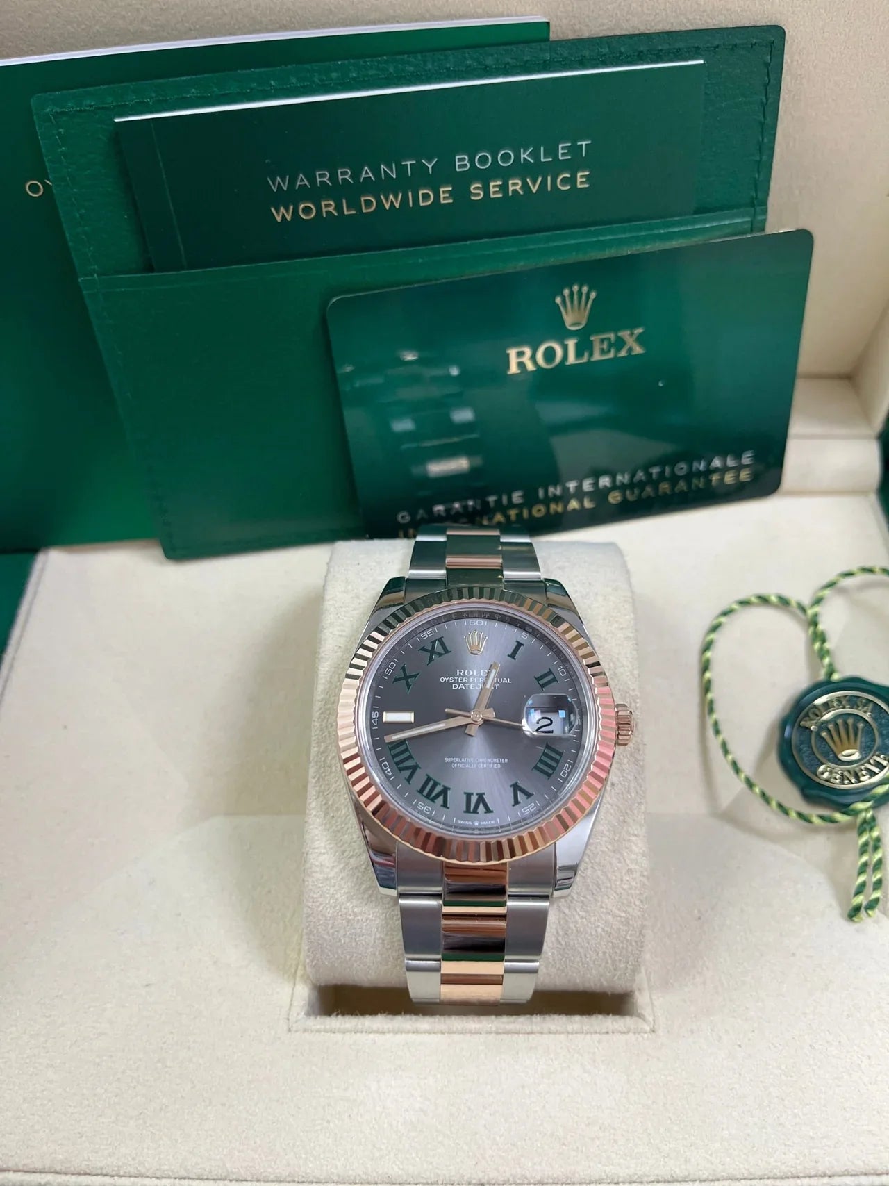 Datejust 41 mm Wimbledon