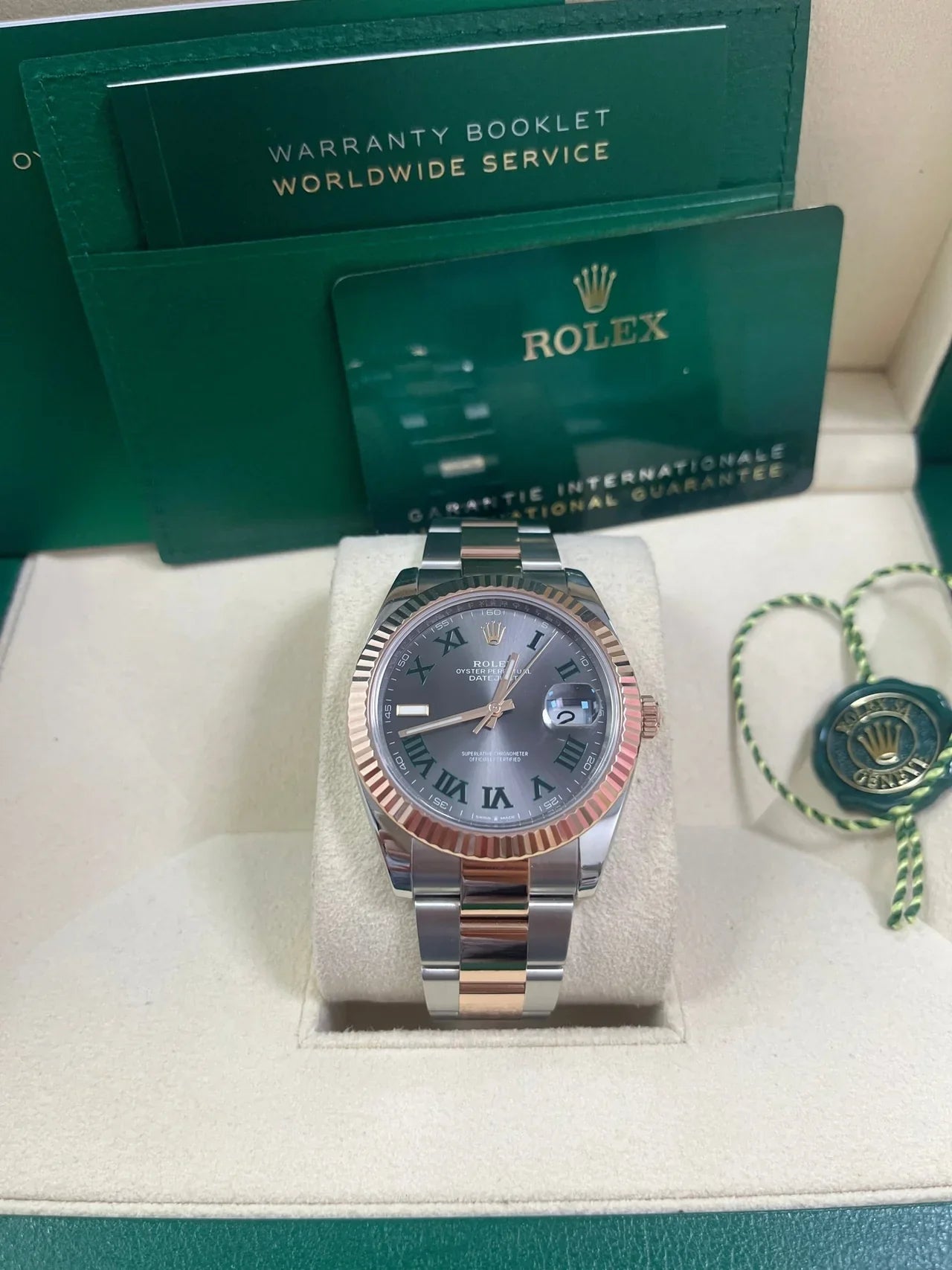 Datejust 41 mm Wimbledon