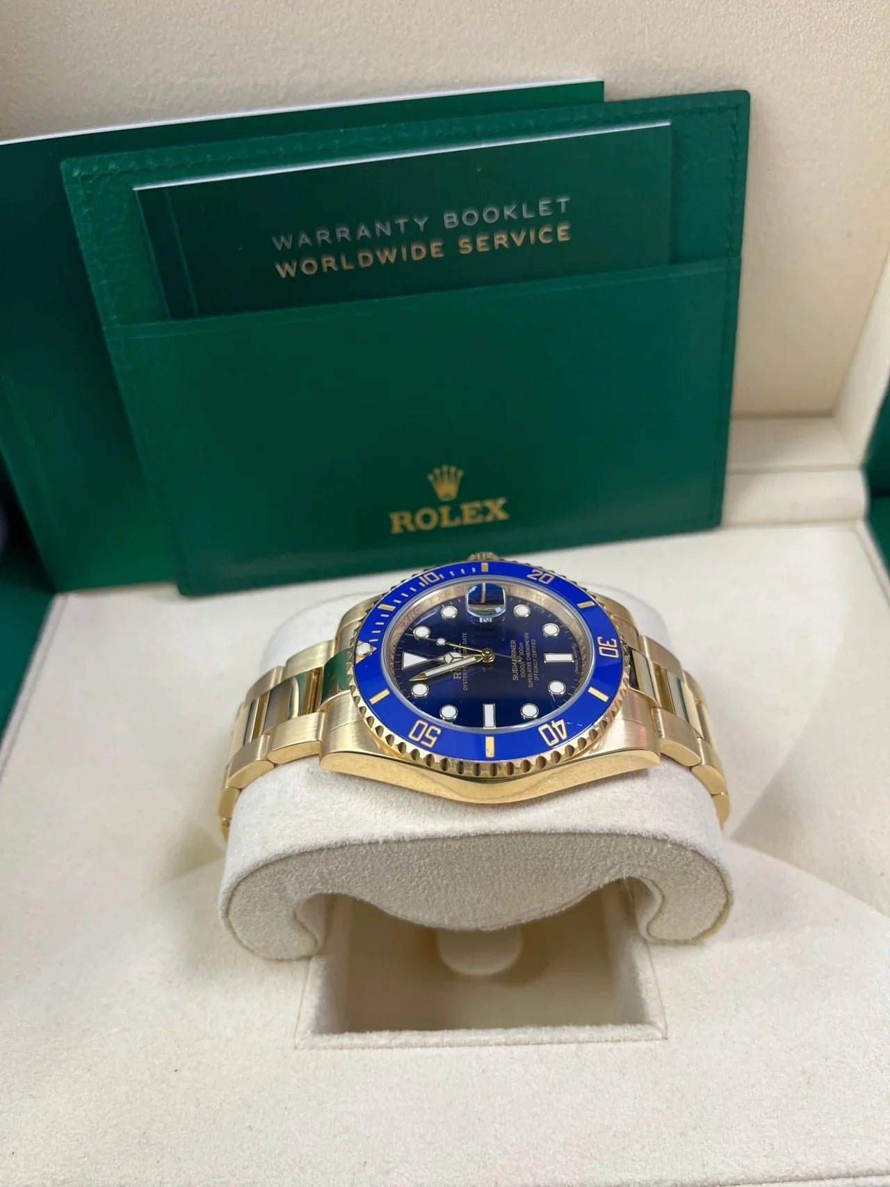 Submariner Blu e Oro M126618LB 41 mm