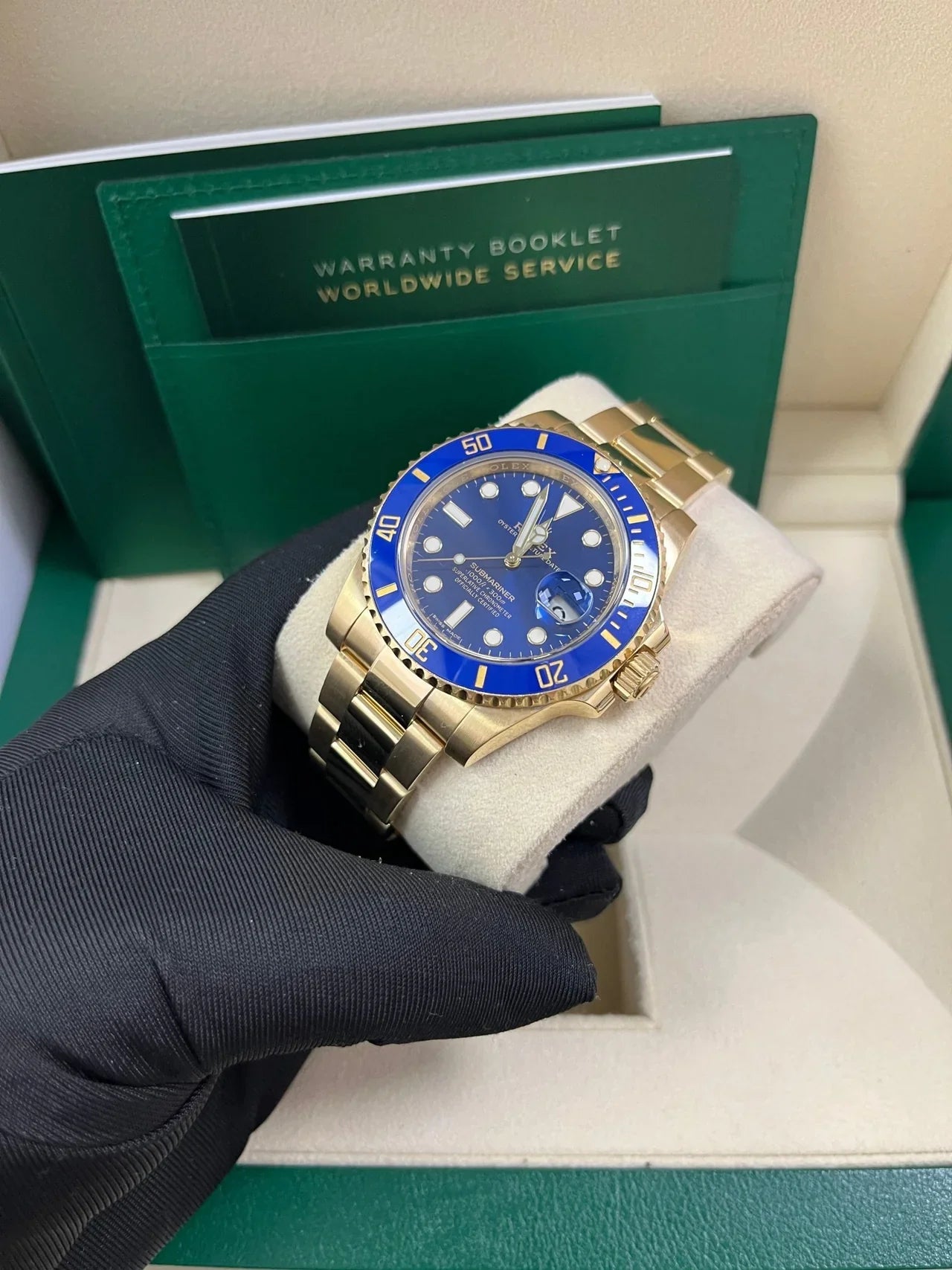 Submariner Blu e Oro M126618LB 41 mm