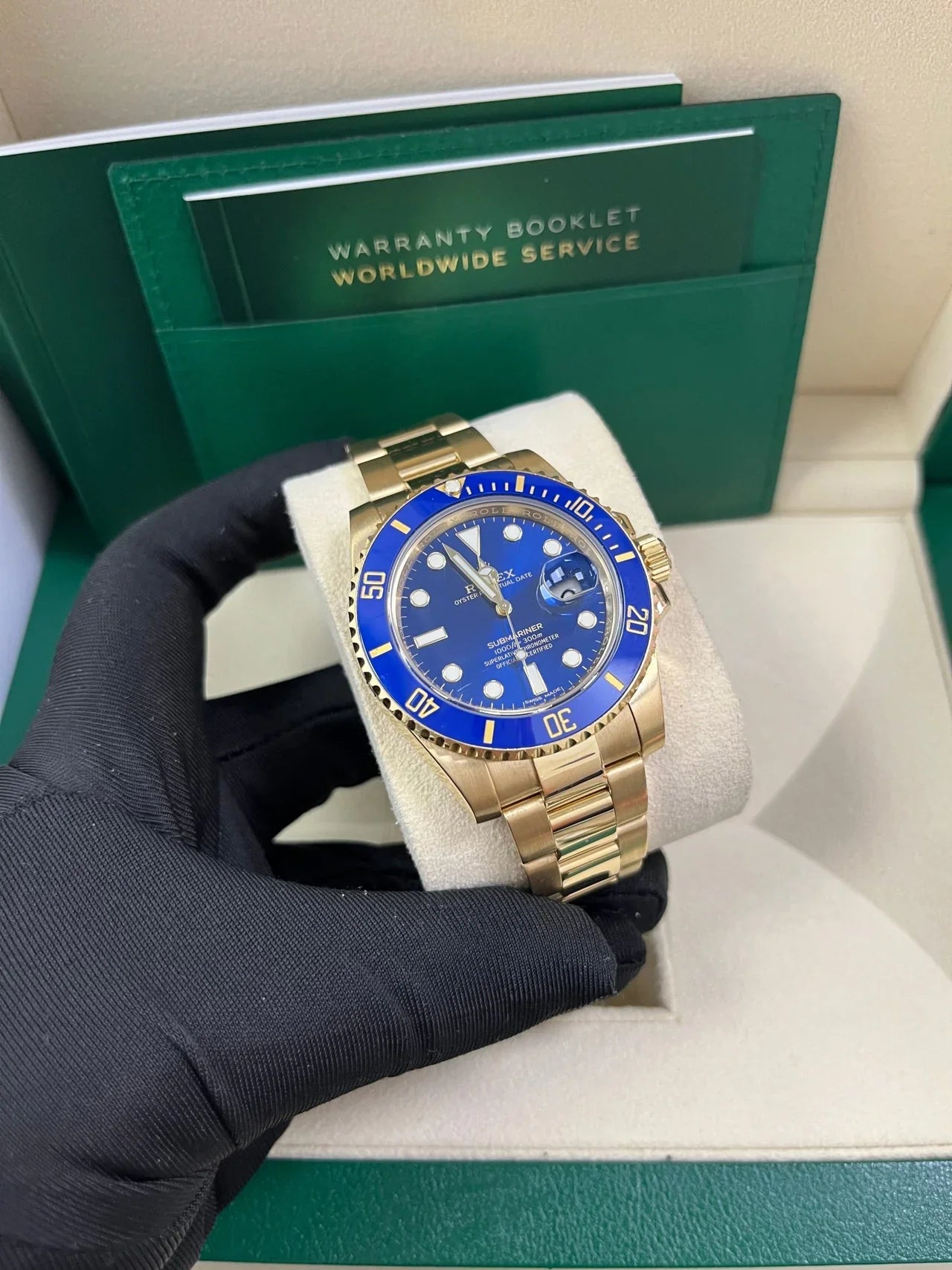 Submariner Blu e Oro M126618LB 41 mm