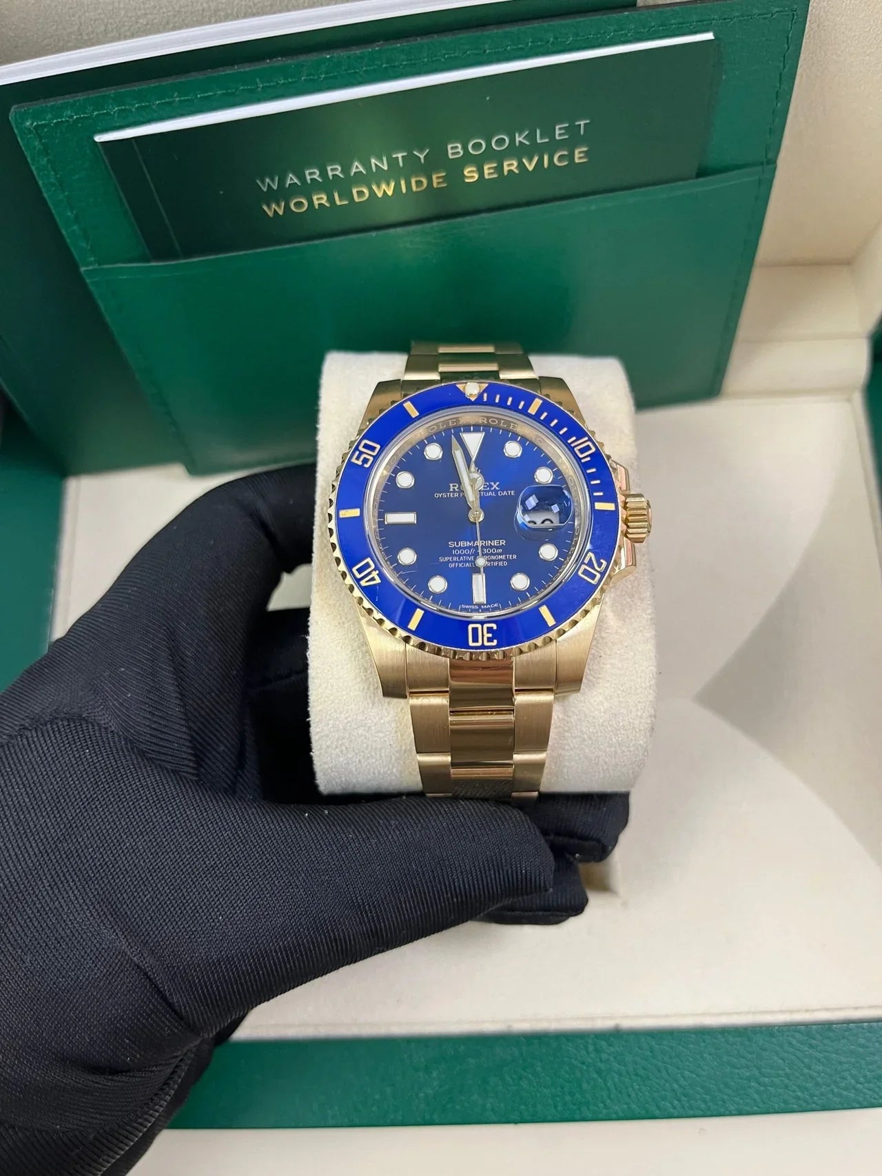 Submariner Blu e Oro M126618LB 41 mm