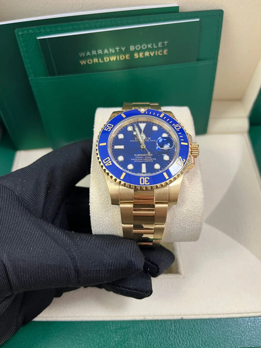 Submariner Blu e Oro M126618LB 41 mm